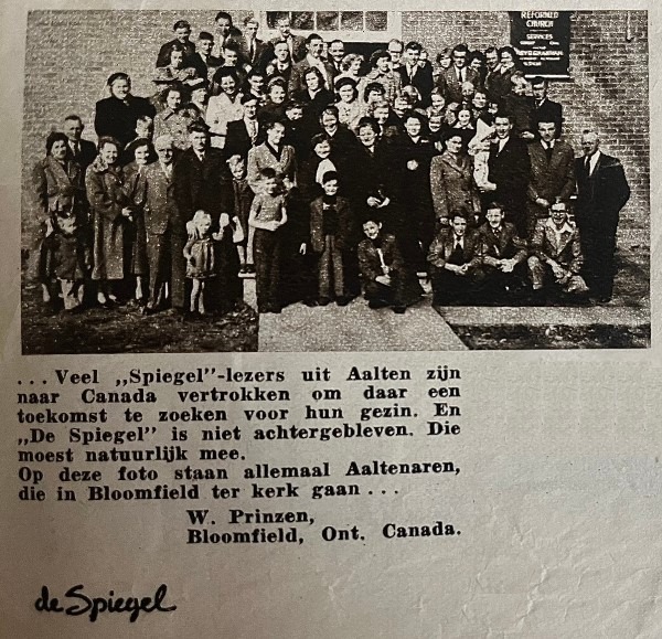 Weekly magazine 'De Spiegel', 17-23 January 1954