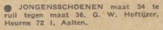 Hoftijzer, Heurne 71-1 - De Graafschapper, 03-08-1945