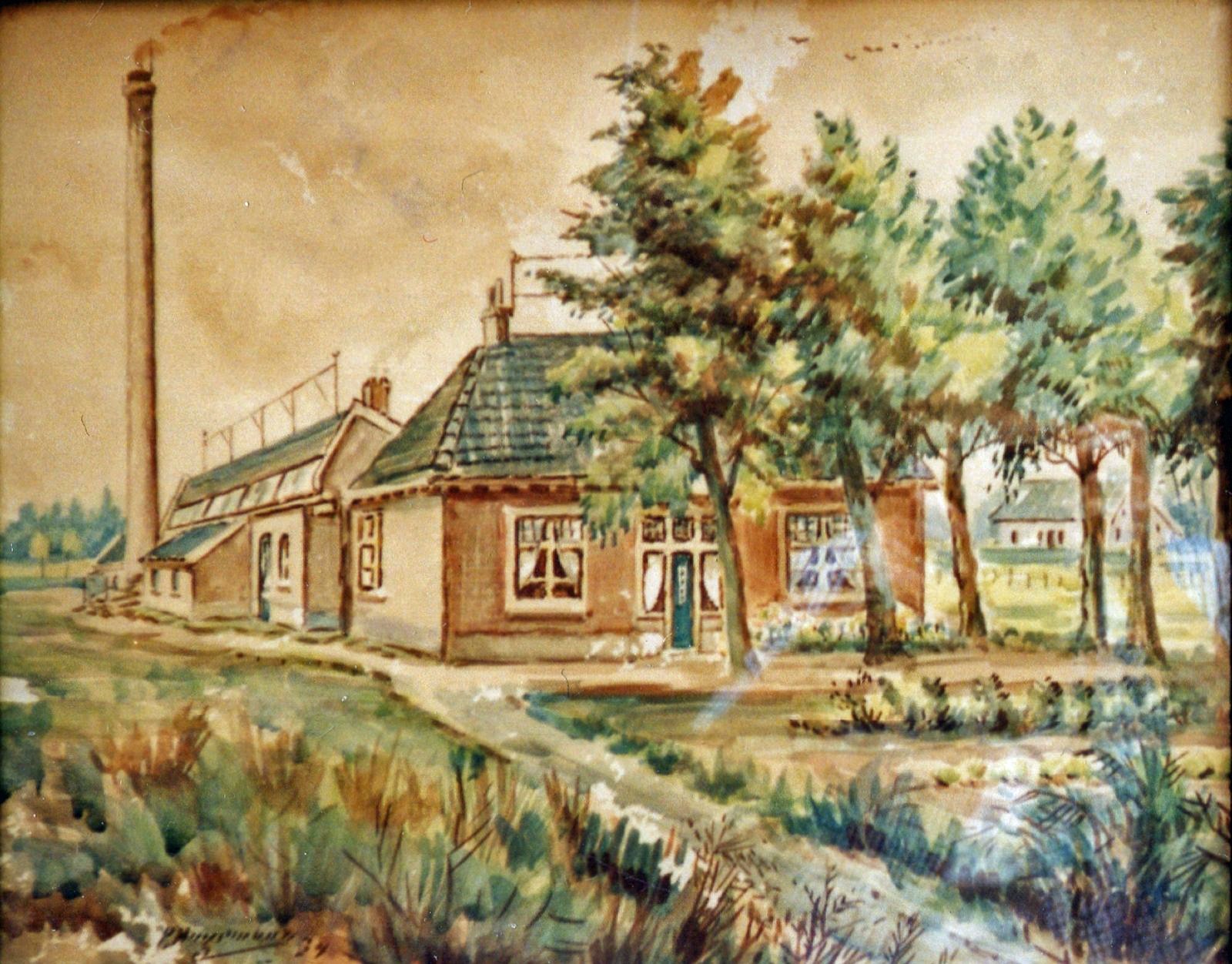 Klompenfabriek Pothof op de Pol, door P. Hagemann