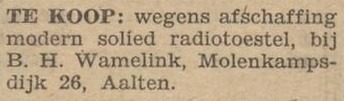 Molenkampsdijk 26, Aalten (Wamelink) - De Graafschapper, 26-02-1946