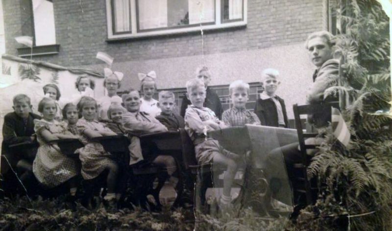 Buurtfeest Tuindorp Aalten, 1952 (foto: Jessica Kuiperij)