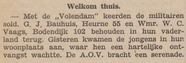 Heurne 102 (Vaags) - Aaltensche Courant, 24-03-1950