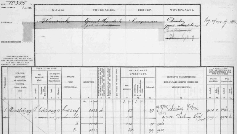 Staringstraat 7, Aalten (G.H. Wensink) - Leggerartikel_ATN02_10355 (1975)