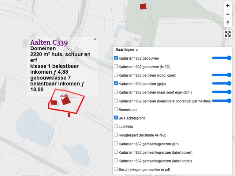 HisGIS kaartviewer