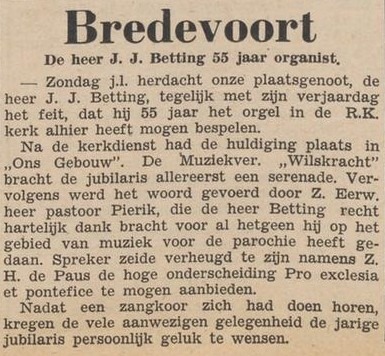 J.J. Betting, Bredevoort - Aaltensche Courant, 17-05-1949