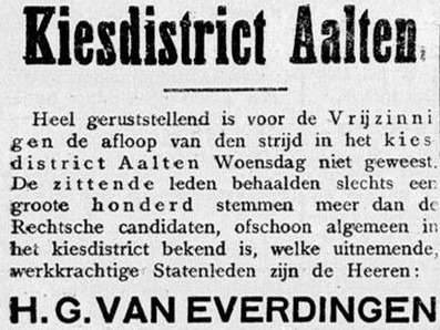 Kiesdistrict Aalten - De Graafschapbode, 20-06-1916