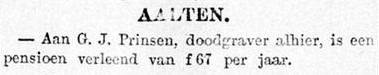 Prinsen, doodgraver - Graafschapbode, 17-11-1914