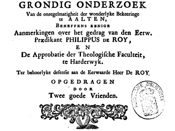 De Aaltense beroeringen in 1750
