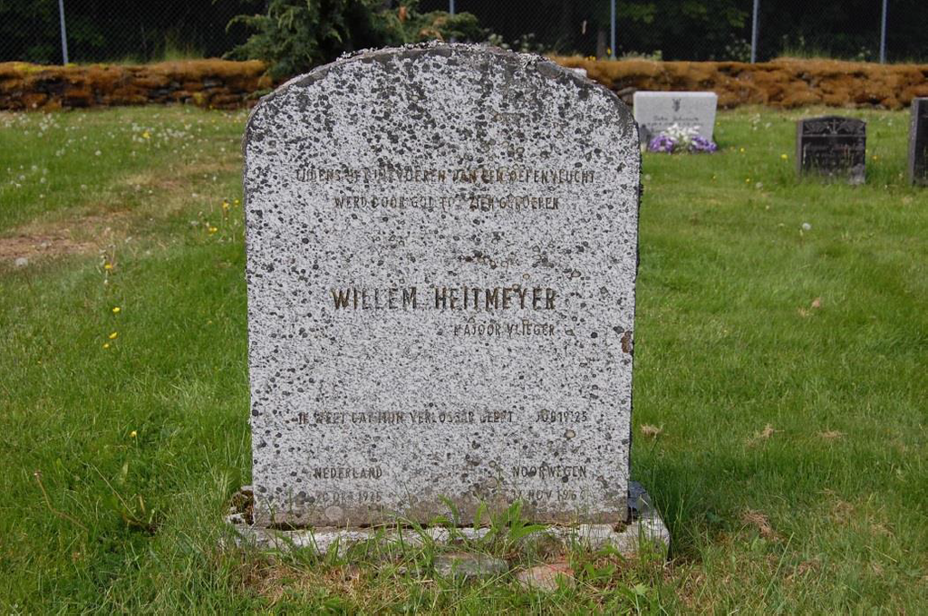 Willem Heitmeijer (1925–1964), graf (Vaernes, Noorwegen)